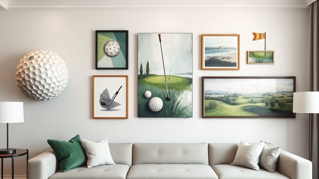 7 Top Golf Wall Art Pieces for a Stylish Home